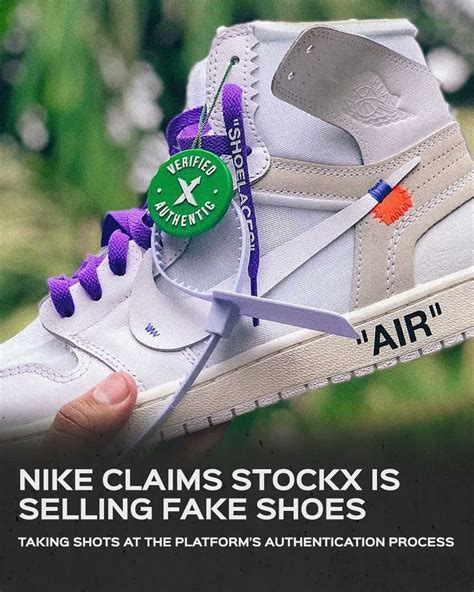 stock x sells fake shoes|stock x lawsuit.